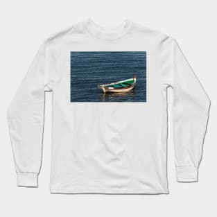 From Casilhas to Boca Do Vento - 6 - Boat On The River © Long Sleeve T-Shirt